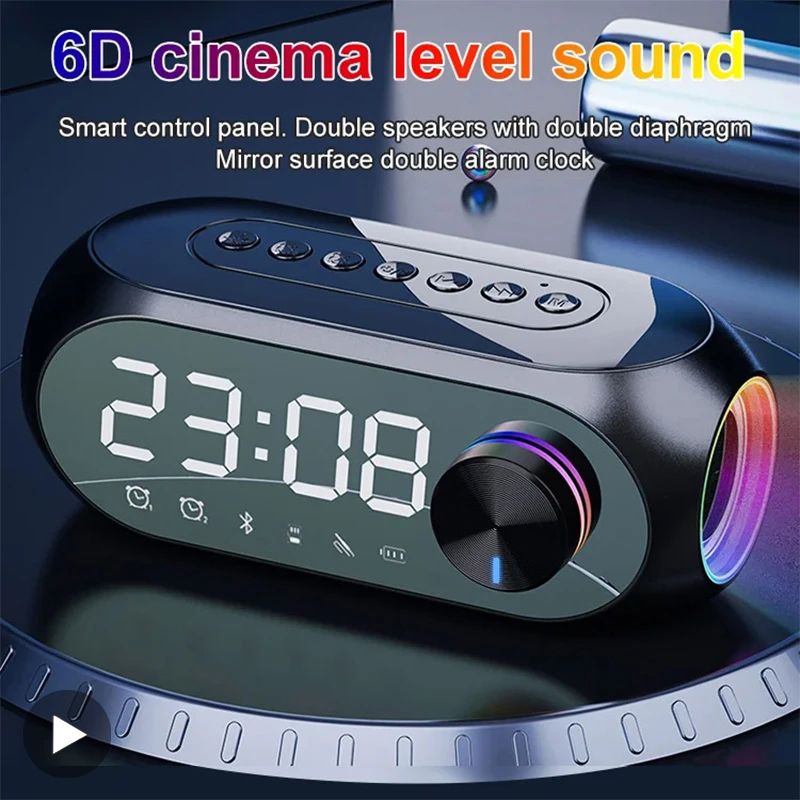 Home Improvement Videos - Çalar Saatli Radyo FM Bluetooth Hoparlör