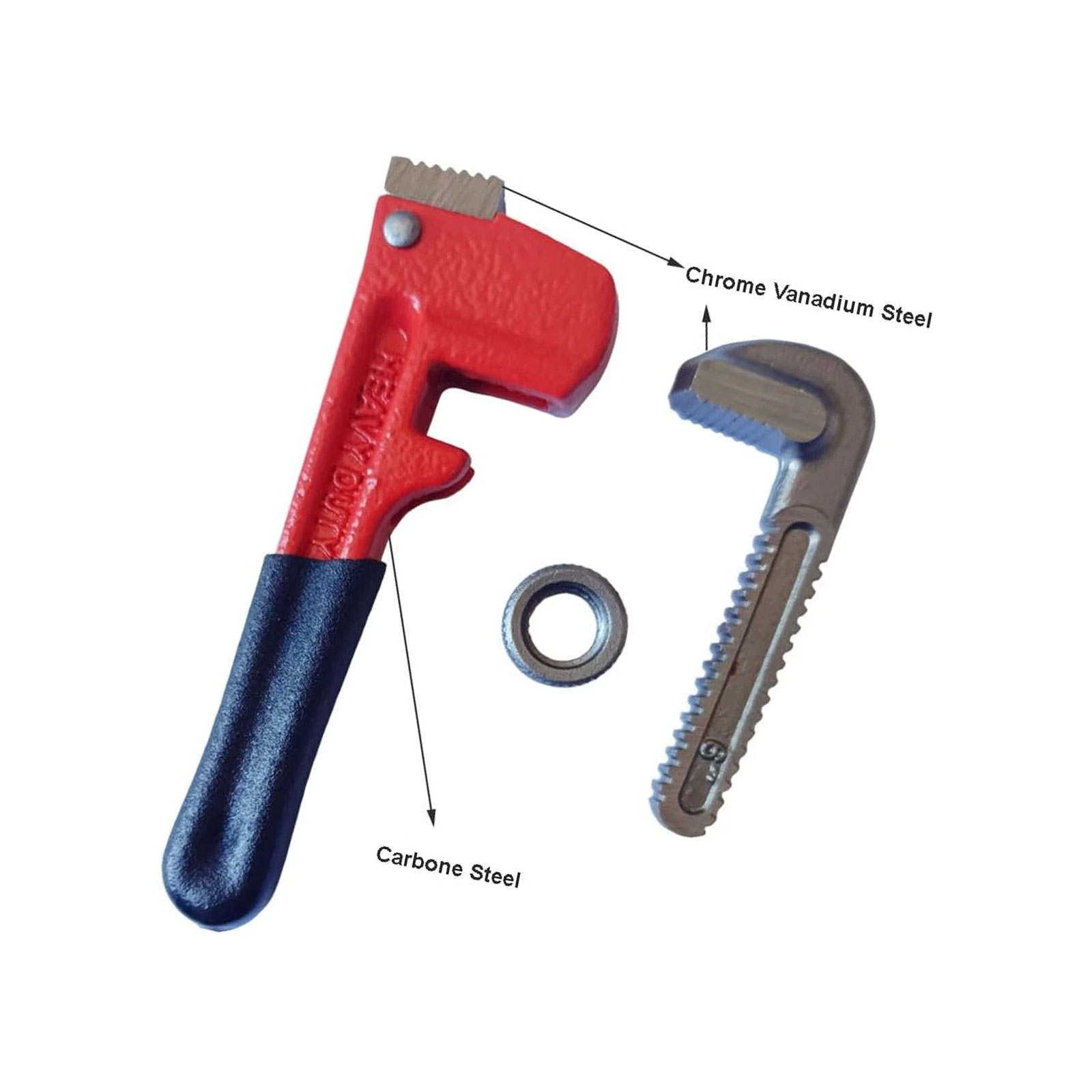 Pipe Wrench Adjustable - 【6 inç Ağır Hizmet Tipi Boru