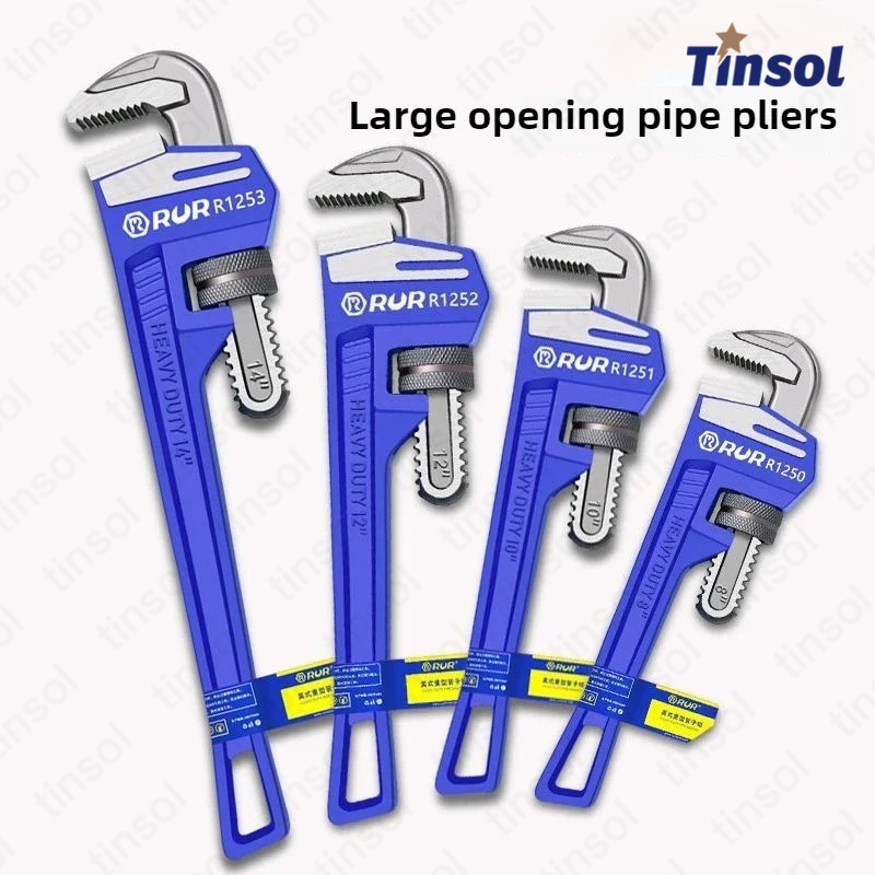 Pipe Wrench Adjustable - 8/10/12/14/18 inç Ağır Hizmet Tipi Ayarlanabilir