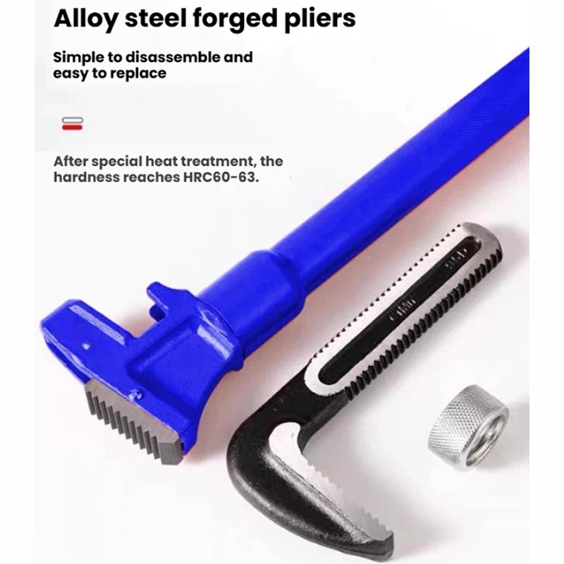 Teleskopik Boru Anahtarı, Geri - Pipe Wrench Adjustable incelemesi ve fiyatı
